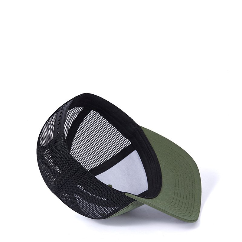 Fitspi Mesh Cap Outdoors Sweat Absorbing Breathable Slightly Curved Trucker Hat Special Wholesale Hats Truck Caps