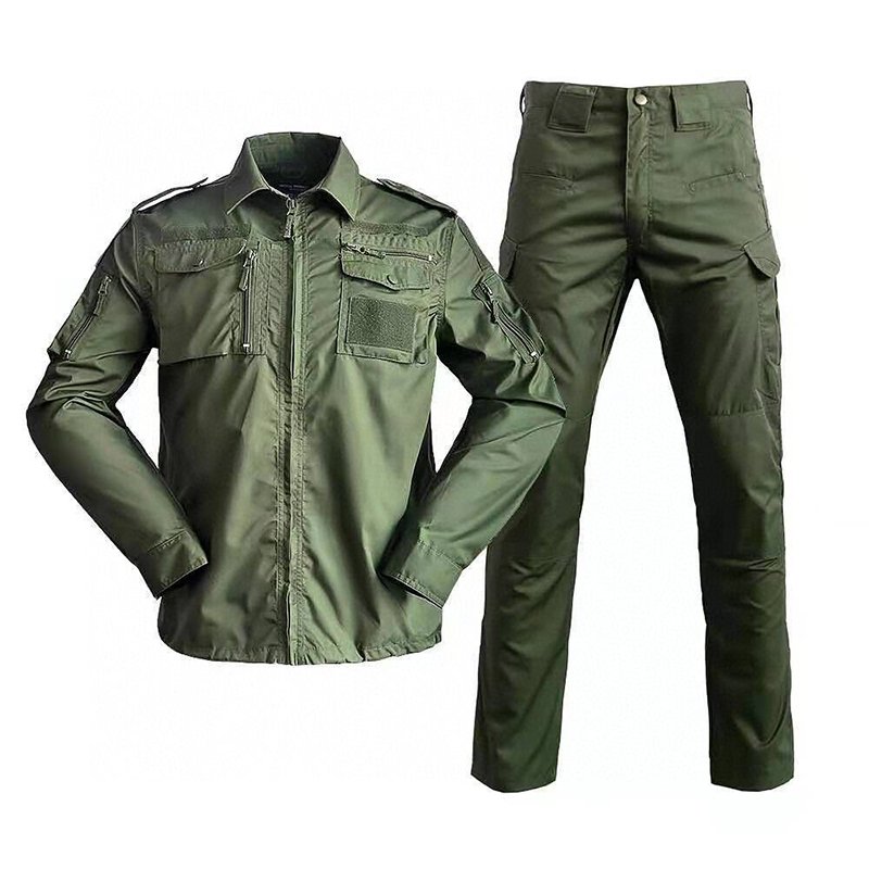 Wholesale Outdoor Men Tactical Camouflage Suit 728 All-Terrain Long Sleeve Camouflage Set Uniform
