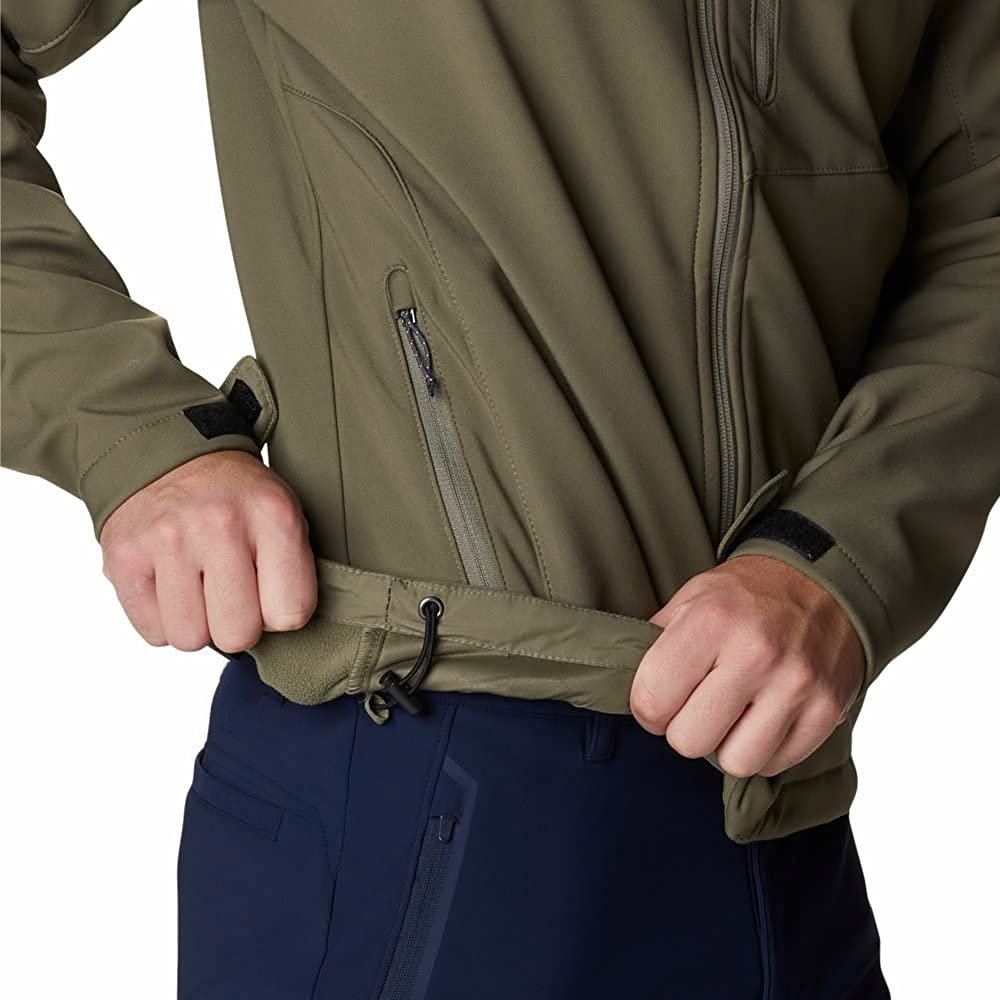 Men's Outdoor Windproof Stretch Hooded Outerwear Full Zip Soft shell Jacket men water proof jackets outer softshell
