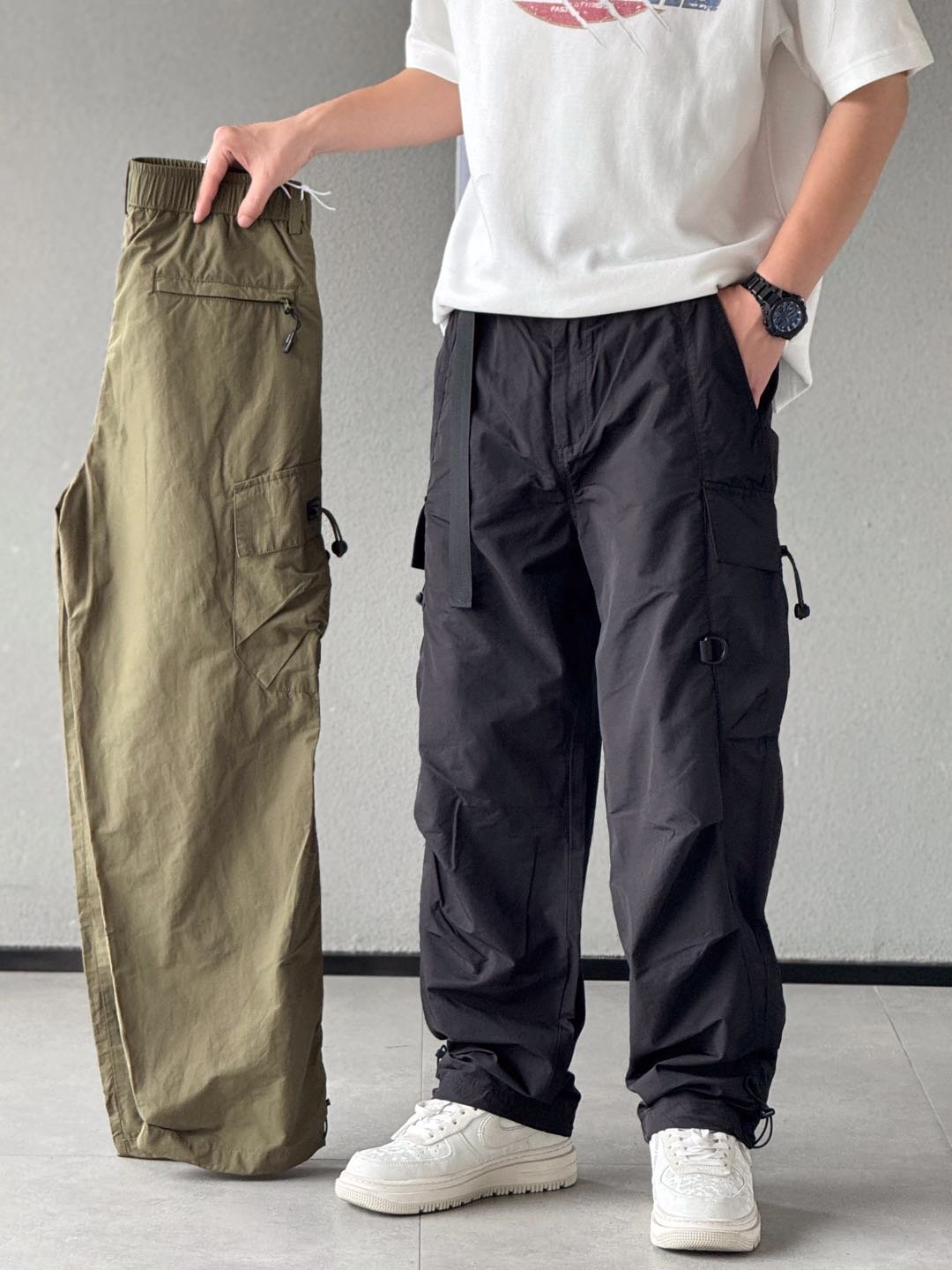 Men'sTactical Water Resistant Ripstop Lightweight EDC Work Hiking Pants Combat Cargo pants Trousers outdoor pants