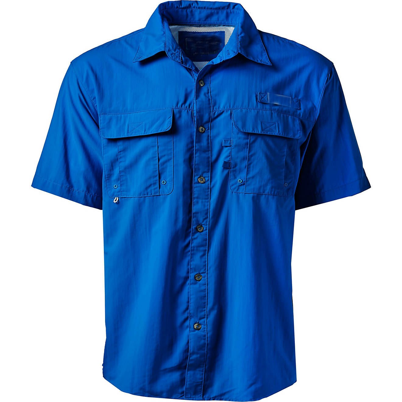 Custom Performance Short Sleeve Sun Protection Anti UV Fishing Shirts Tournament Fishing Shirts with Back Vent