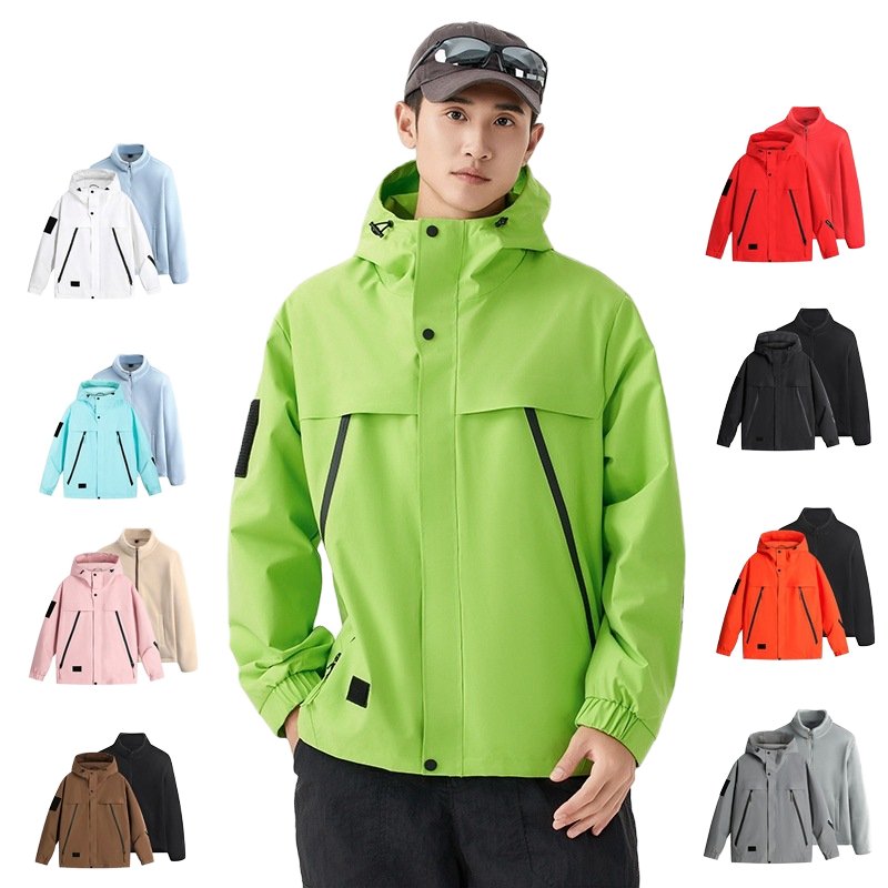 Fashionable Windproof Waterproof Wool Tactical Coat Men Winter Hiking Outdoor Jacket Sherpa Fleece High High OEM Service