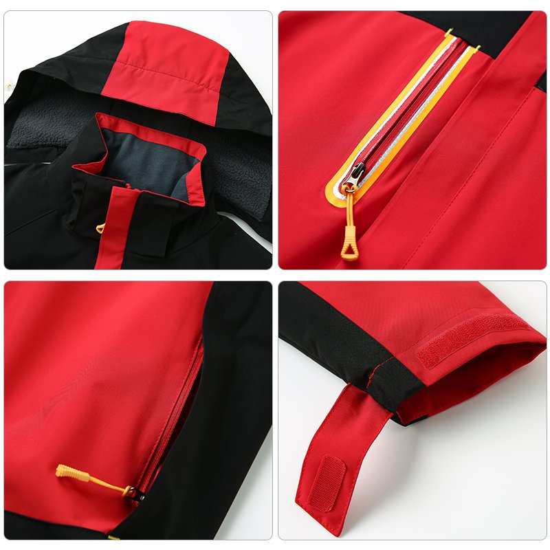 Outdoor Customized Logo Unisex Hard Shell Rainproof Climbing Hiking Sportswear Breathable Windbreaker Jacket