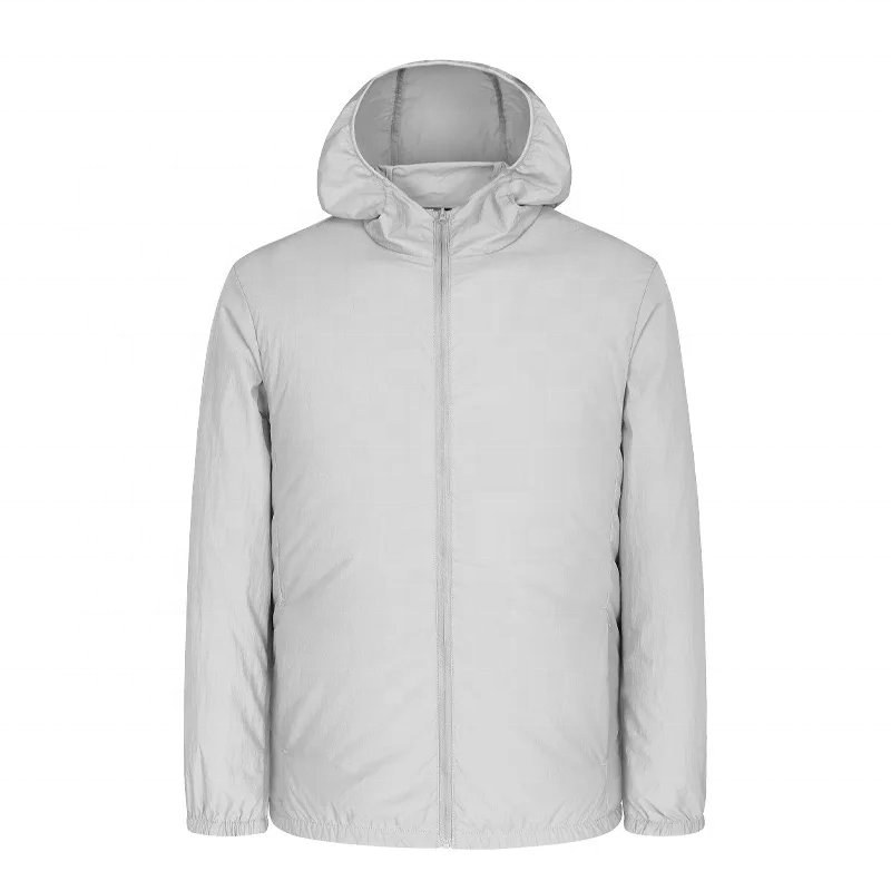 Custom outside summer sunscreen jacket outdoor hiking jacket man lightweight cooling clothing air-condition with fan jacket