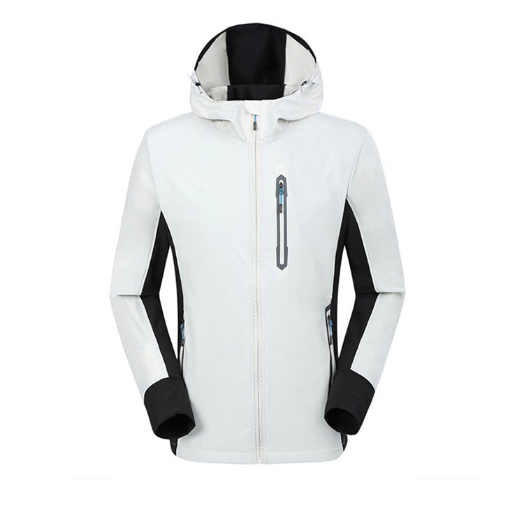 Wholesale Fashion High Shell Clothing Windbreaker Lightweight Men's Casual Outdoor Hiking Hard Skin Soft Shell Jacket