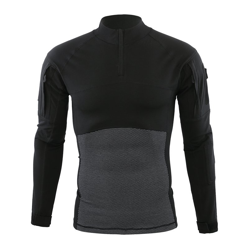 Tactical Shirt Long Sleeve Shirt Top Camo Hunting Outdoor Cycling Hunting hiking