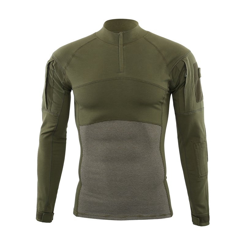 Tactical Shirt Long Sleeve Shirt Top Camo Hunting Outdoor Cycling Hunting hiking