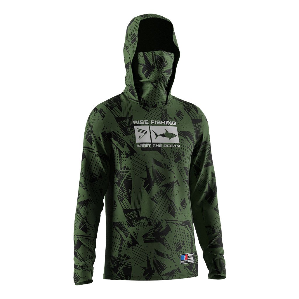 Eco-Friendly Sublimation Upf 50+ Fish Quick Dry Colombia T Men Performance Shirts Fishing Hoodie Long Sleeve