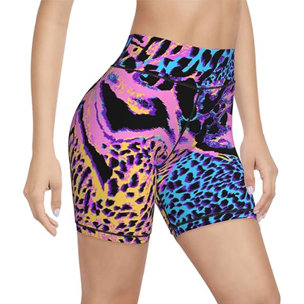 Women High Waist Bike Shorts Workout Sports Athletic Running Yoga Fitness Volleyball Weightlifting Cross Training Cycling Onesie