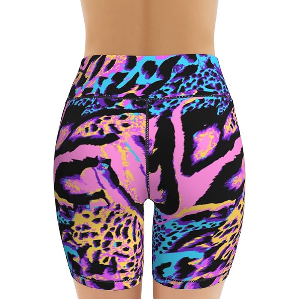 Women High Waist Bike Shorts Workout Sports Athletic Running Yoga Fitness Volleyball Weightlifting Cross Training Cycling Onesie