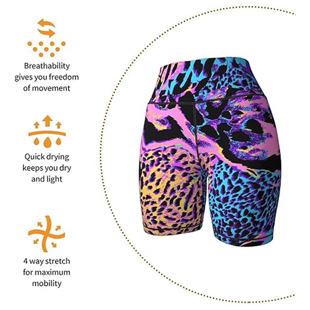 Women High Waist Bike Shorts Workout Sports Athletic Running Yoga Fitness Volleyball Weightlifting Cross Training Cycling Onesie