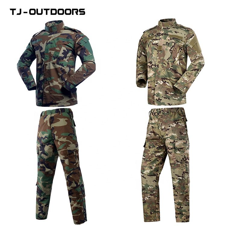 TJ wholesale outdoor men's camouflage waterproof camouflage soft shell tactical warm emergency