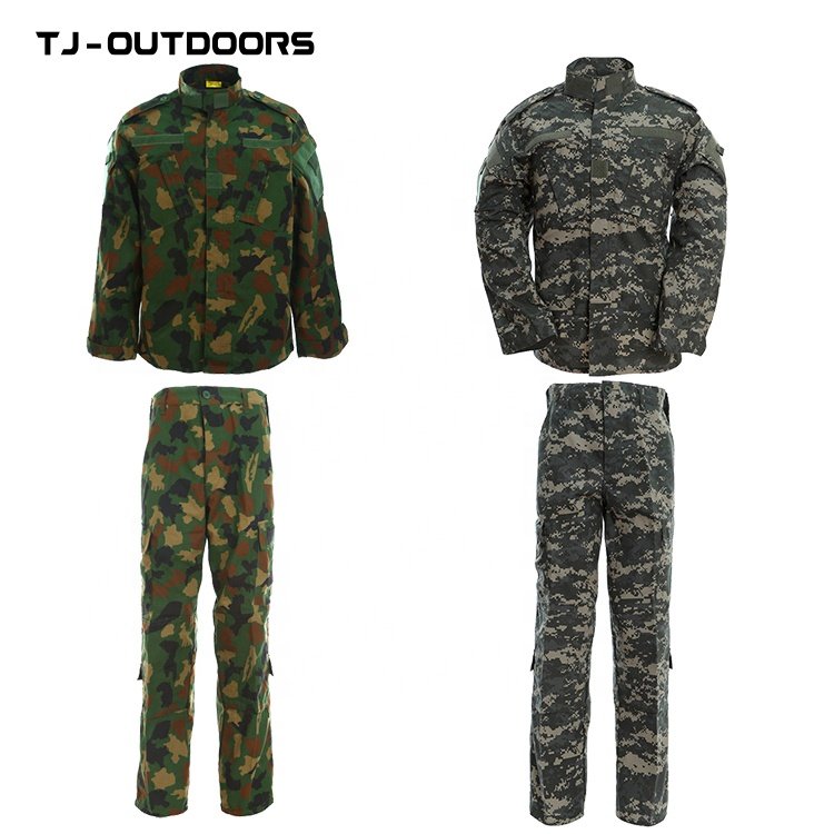 TJ wholesale outdoor men's camouflage waterproof camouflage soft shell tactical warm emergency