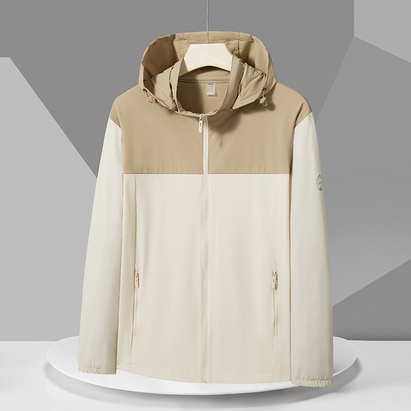 High Quality UV Protection jacket Plus Size Mens and Womens Summer Ultra-thin Ice Silk Sunscreen Clothing UPF50 Hoodie Shirts