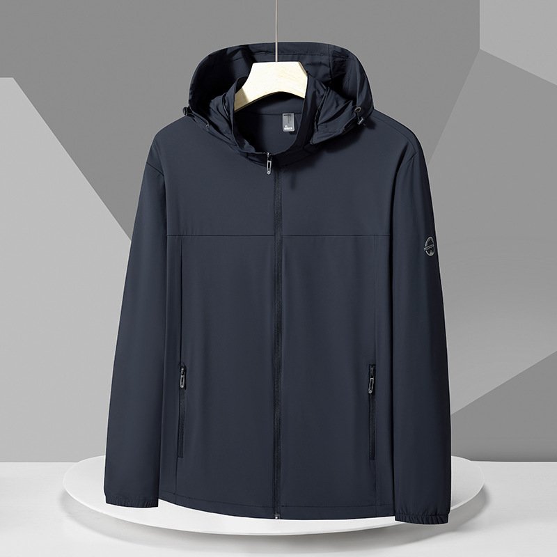 High Quality UV Protection jacket Plus Size Mens and Womens Summer Ultra-thin Ice Silk Sunscreen Clothing UPF50 Hoodie Shirts