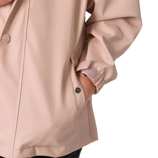 CONMR Factory Custom PU Jackets in Rain Wear Children Windbreaker Rain Jackets Kids Lightweight Waterproof Jacket for kids
