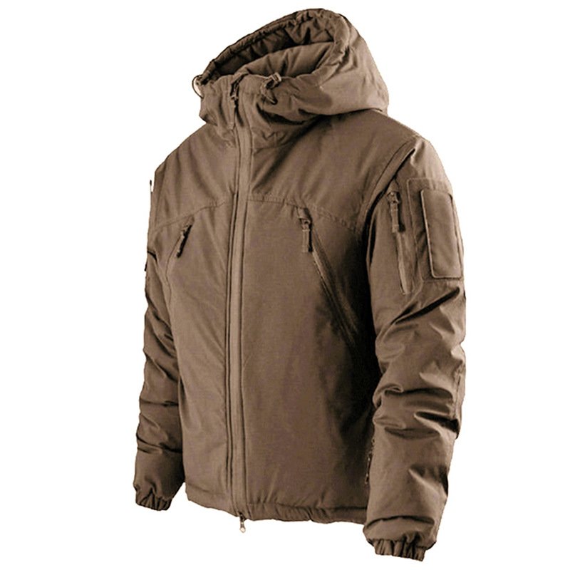 American Heavy-Duty Tactical Winter Jacket Cotton Camouflage Men's Thickened Polar Outdoor Clothing Winter Coat Jacket