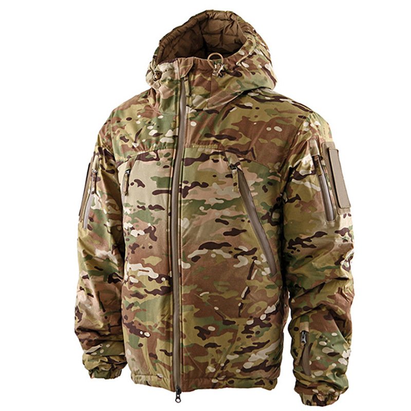 American Heavy-Duty Tactical Winter Jacket Cotton Camouflage Men's Thickened Polar Outdoor Clothing Winter Coat Jacket