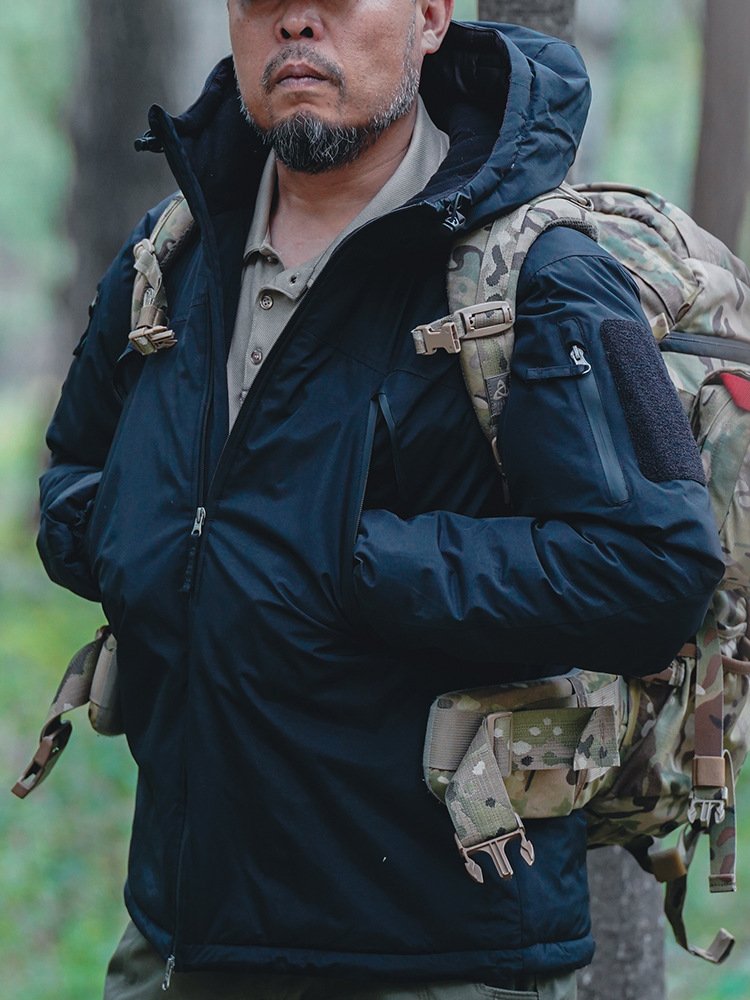American Heavy-Duty Tactical Winter Jacket Cotton Camouflage Men's Thickened Polar Outdoor Clothing Winter Coat Jacket