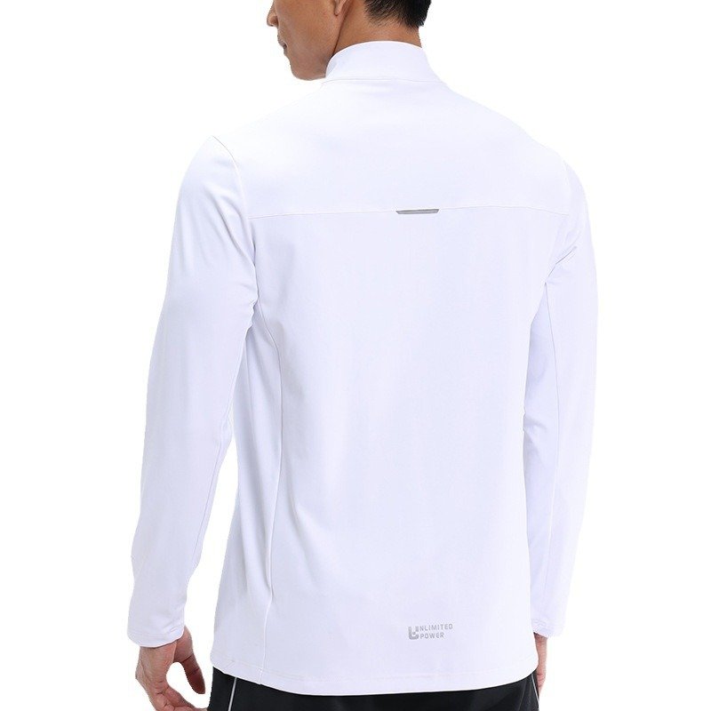 Half Zip Quick Dry Clothing Sports Long Sleeve Men'S Outdoor T-Shirt Spring And Autumn Training Cycling Running Fitness Clothing