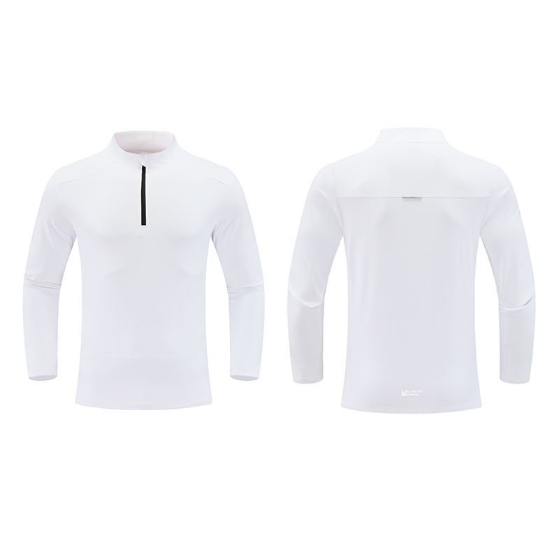 Half Zip Quick Dry Clothing Sports Long Sleeve Men'S Outdoor T-Shirt Spring And Autumn Training Cycling Running Fitness Clothing