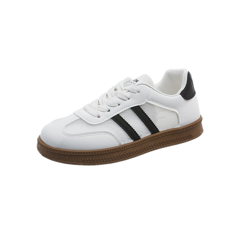 2024 Women's new net surface lightweight soft sole breathable sports shoes Fashion retro niche women casual shoes