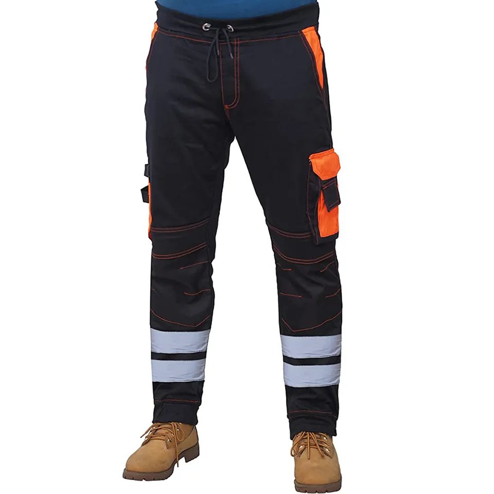 Heavy Duty Cargo Pants Mens Work Wear Trousers Construction Safety Clothing Best Work Pants Manufacturer