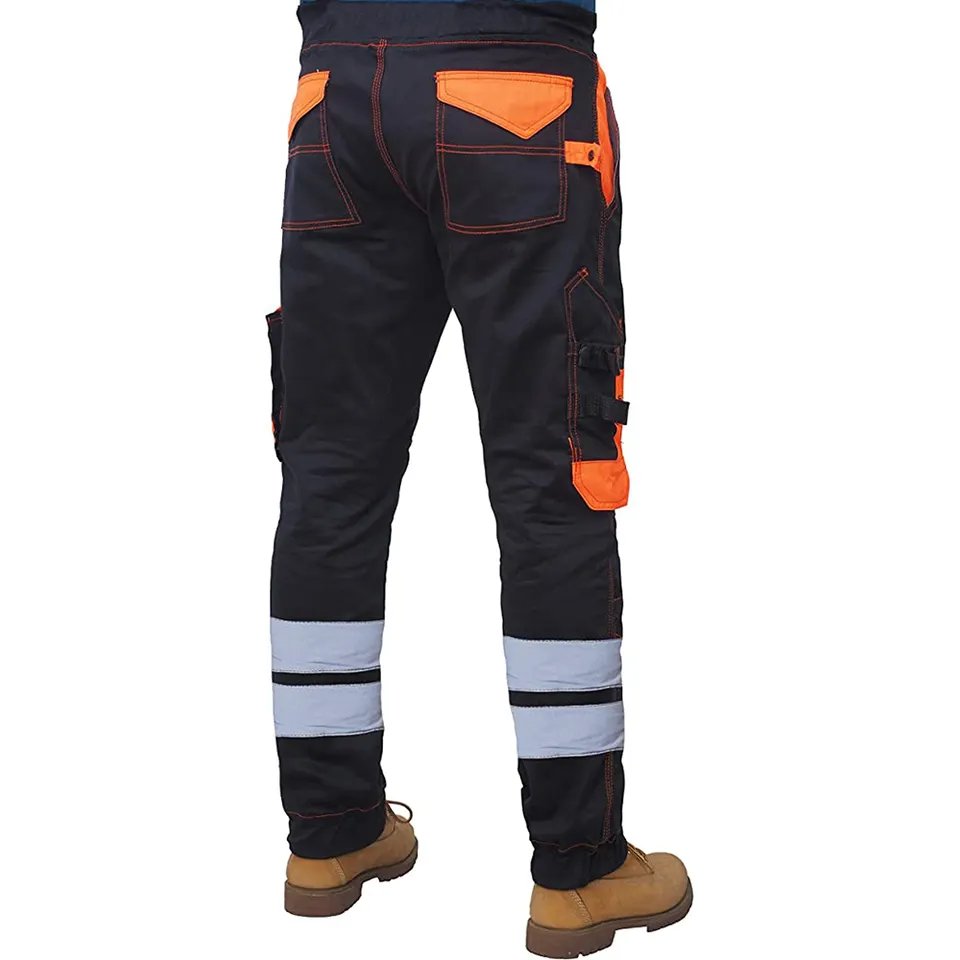 Heavy Duty Cargo Pants Mens Work Wear Trousers Construction Safety Clothing Best Work Pants Manufacturer