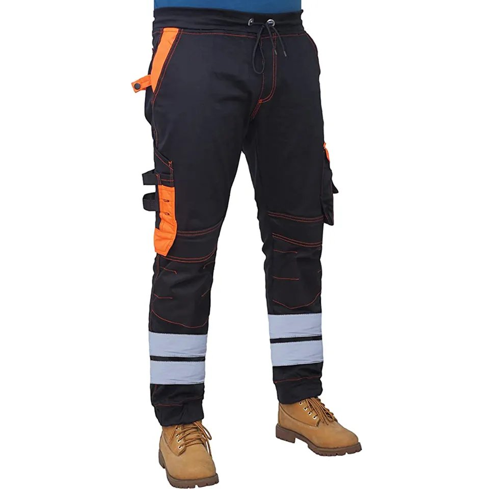 Heavy Duty Cargo Pants Mens Work Wear Trousers Construction Safety Clothing Best Work Pants Manufacturer