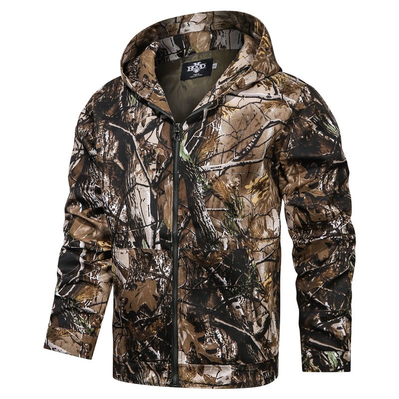 Biomimetic Camouflage Outdoor Clothing Photography Birdwatching Hunt Clothes CS Game Mountain Waterfowl Hunting Jacket for Men