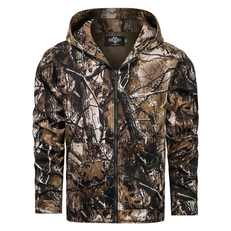 Biomimetic Camouflage Outdoor Clothing Photography Birdwatching Hunt Clothes CS Game Mountain Waterfowl Hunting Jacket for Men