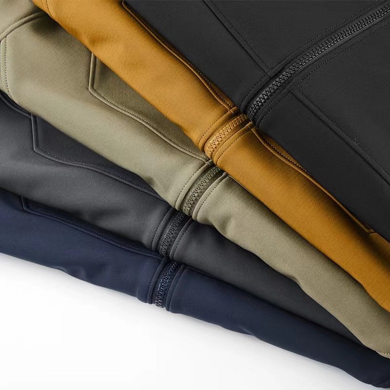 New men's hooded windproof and rainproof outdoor casual jacket for autumn and winter hiking camping traveling
