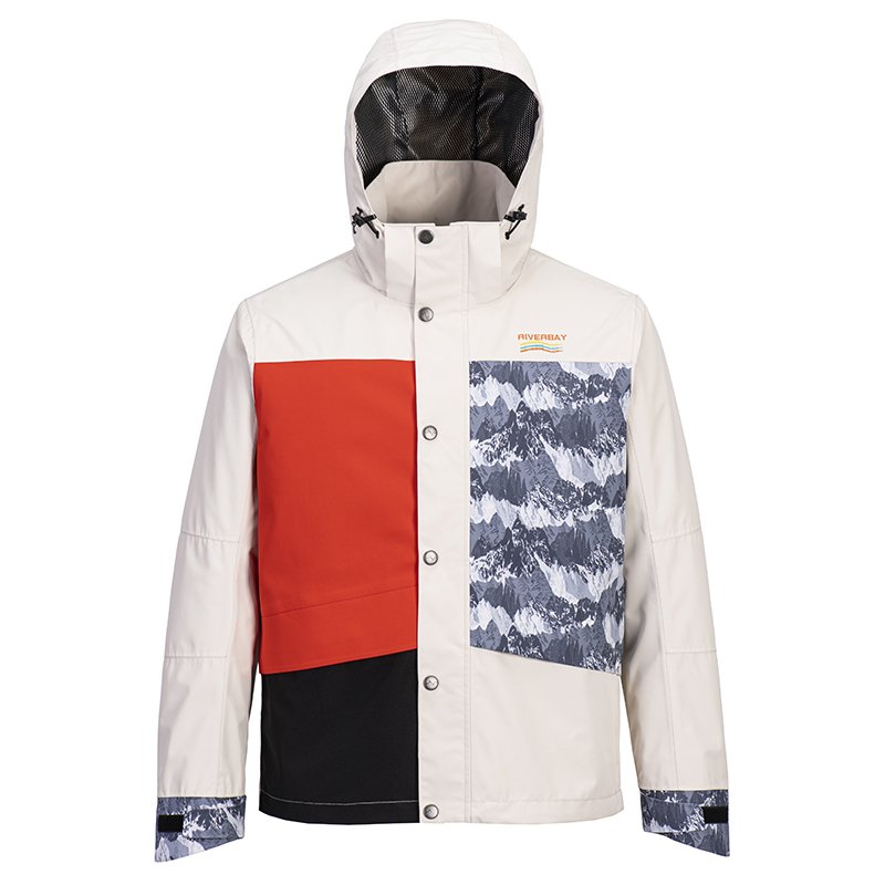 Men's 2.5-layer light weight w/p outdoor jacket