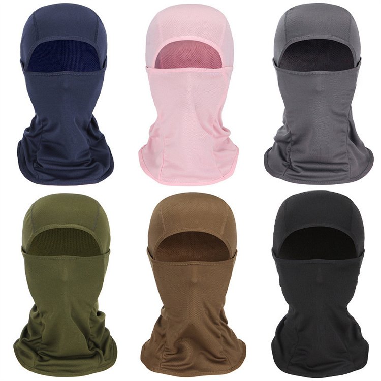 2023 Autumn Winter Ski Mask 3-hole Knit Hat Full Face Cover Balaclava Hats Funny Party Embroidery Beanies Cap Bucket Hat