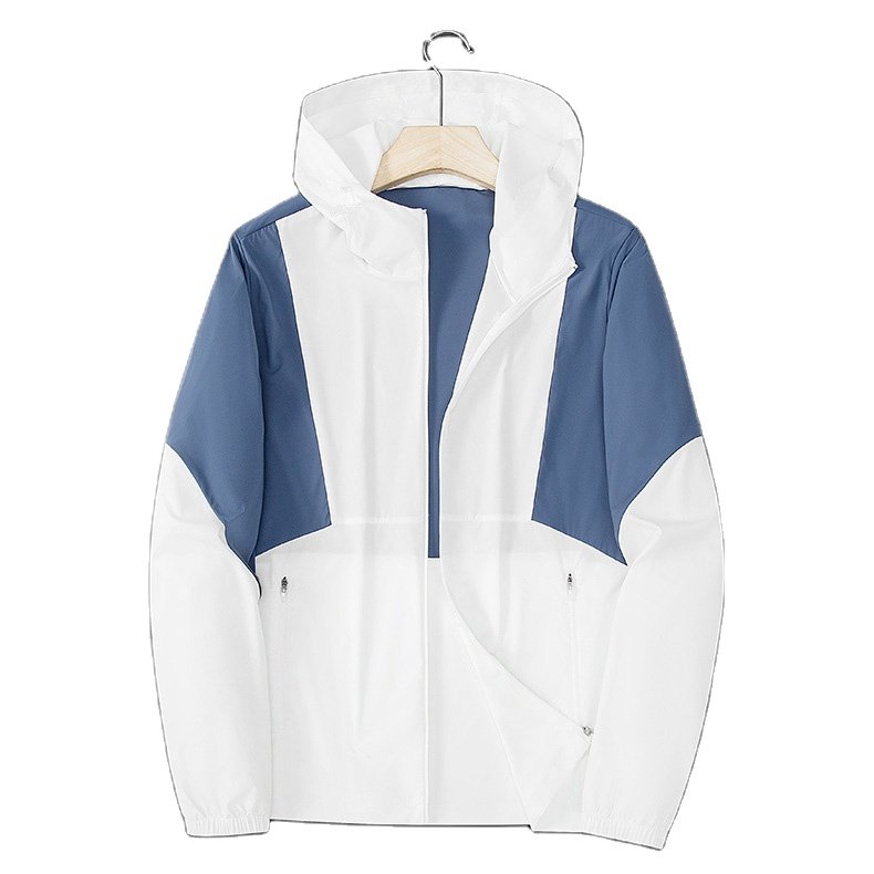 IN Stock Mens Womens Breathable UPF 50+ Sunscreen Clothing Hooded Fishing Shirts Outdoor Long Sleeve UV Protection Jacket