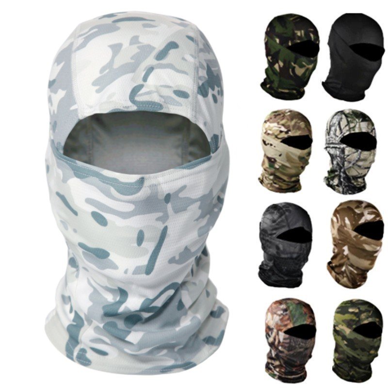 Winter Cationic Fleece Neck Gaiter Headwear Balaclava Bandana With Ear Loop With Custom Logo Printing