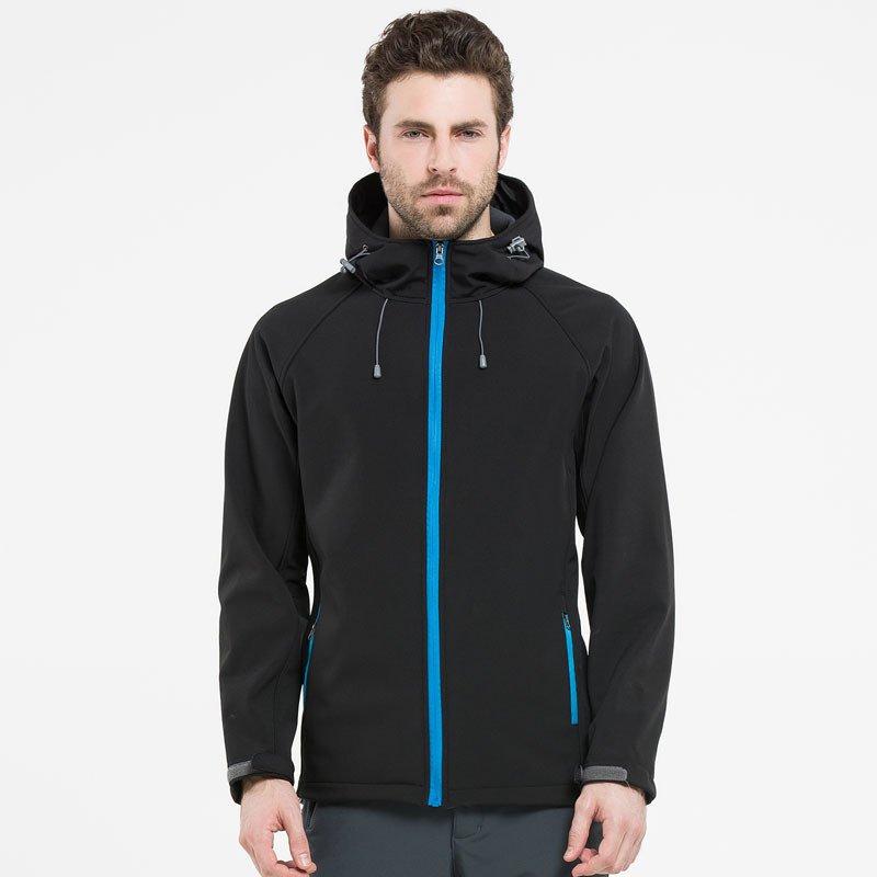 Men's Winter Reversible Thermal Fleece Hiking Jacket Waterproof Women's Windbreaker Softshell Breathable Fabric Safari Style