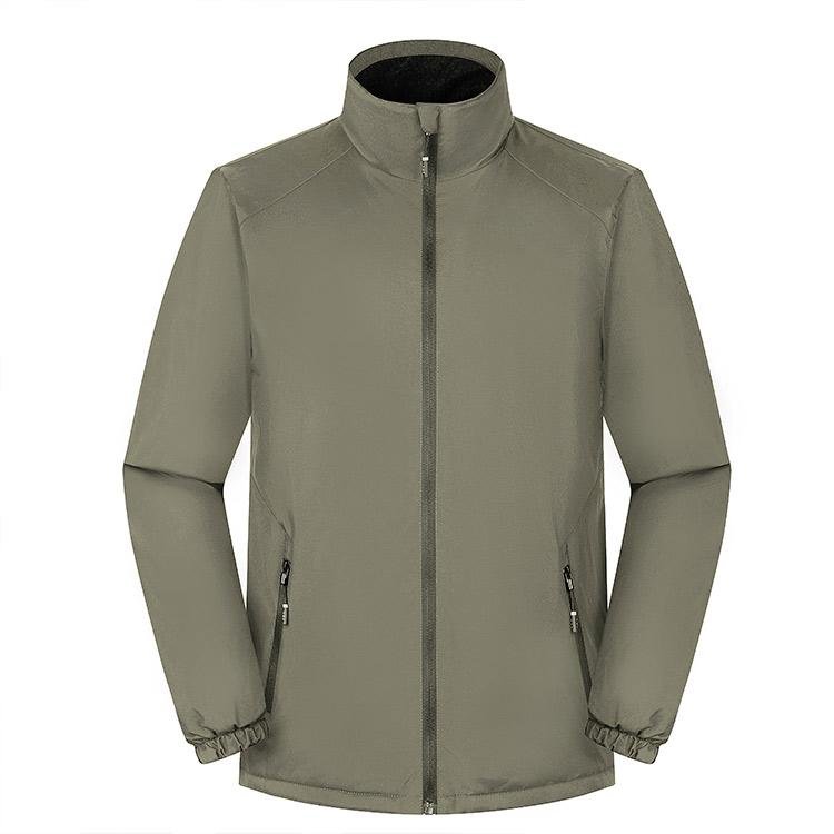 Men's 100% Polyester Waterproof Jacket for Outdoor Workouts Running Hiking jacket for men