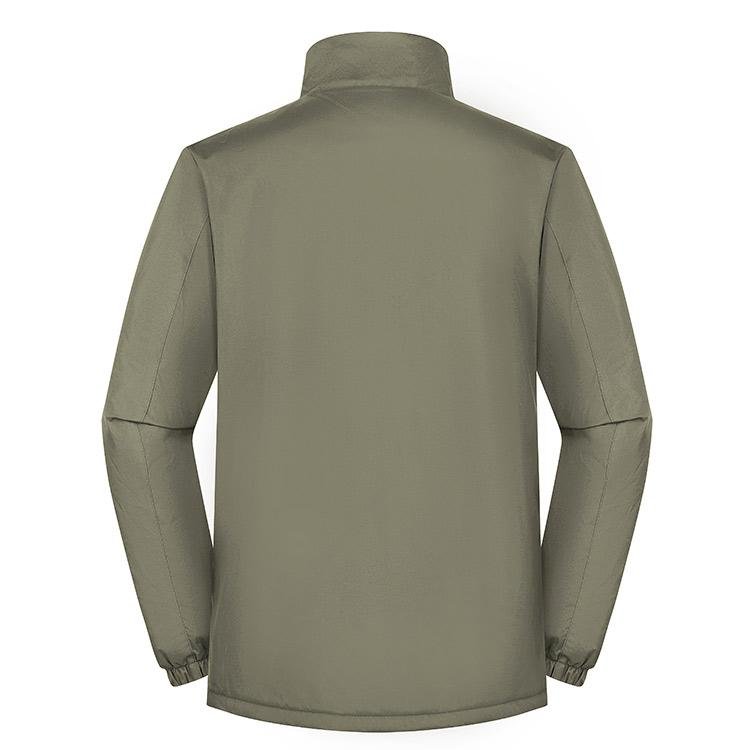 Men's 100% Polyester Waterproof Jacket for Outdoor Workouts Running Hiking jacket for men