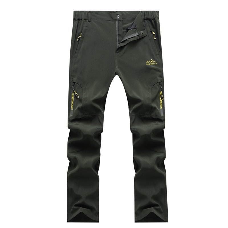 Ready To Ship High Quality Wear-resisting High Elastic Four Way Stretch Cargo Pants Hiking Running Trousers