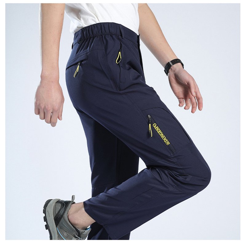 Ready To Ship High Quality Wear-resisting High Elastic Four Way Stretch Cargo Pants Hiking Running Trousers