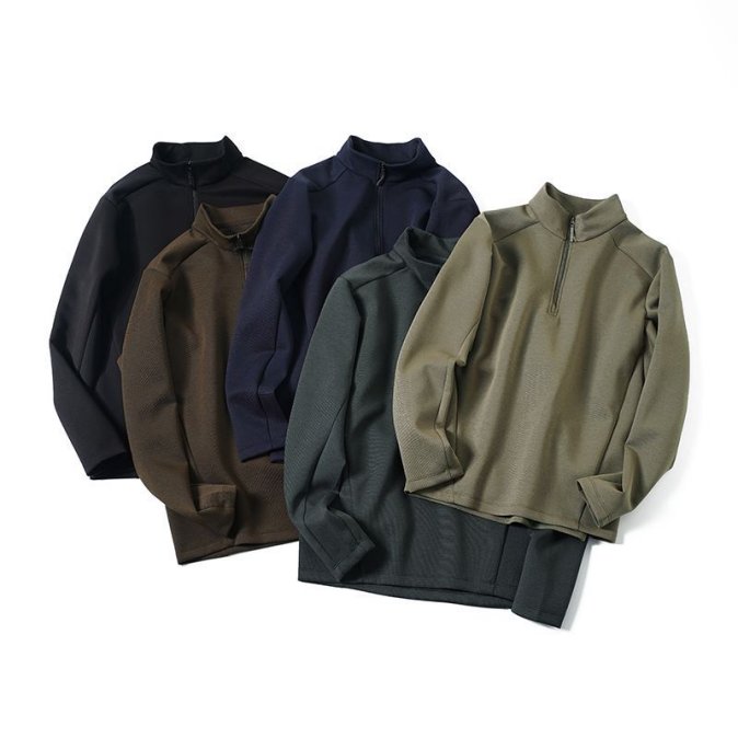 New Men's custom made Outdoor Air Layer Pullover Top Comfortable Jackets for Outdoor Activities