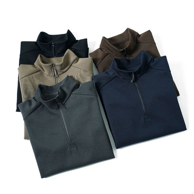 New Men's custom made Outdoor Air Layer Pullover Top Comfortable Jackets for Outdoor Activities
