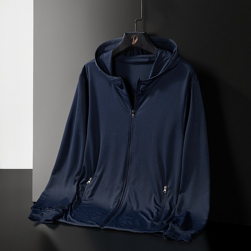 sunscreen clothing Rain Jacket Lightweight Hooded Raincoat For Hiking Travel Jacket Outdoor Windbreaker Man Women Jacket