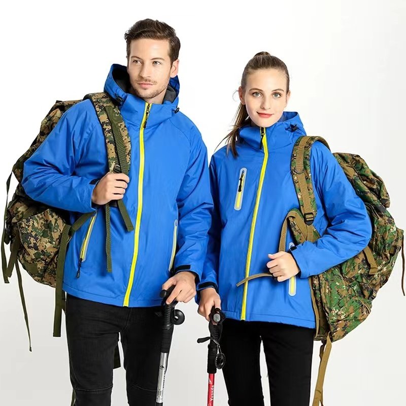 Custom Logo Hot Selling Winter Clothing Men's Outdoor Jacket Ski Windbreaker Tactical Sports Hiking Fleece Rain Softshell Jacket