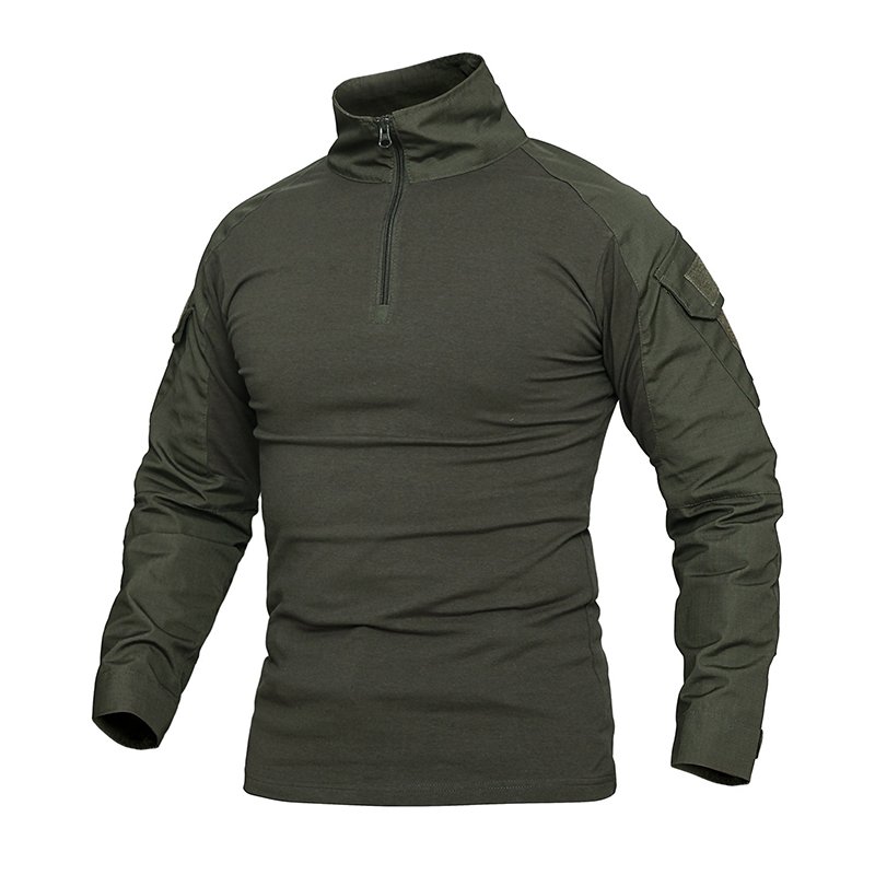 Men's Tactical Frog Shirt Suit Long Sleeve For Outdoor Sport Tactical T-Shirt Hiking Hunting Outdoor Training Shirt