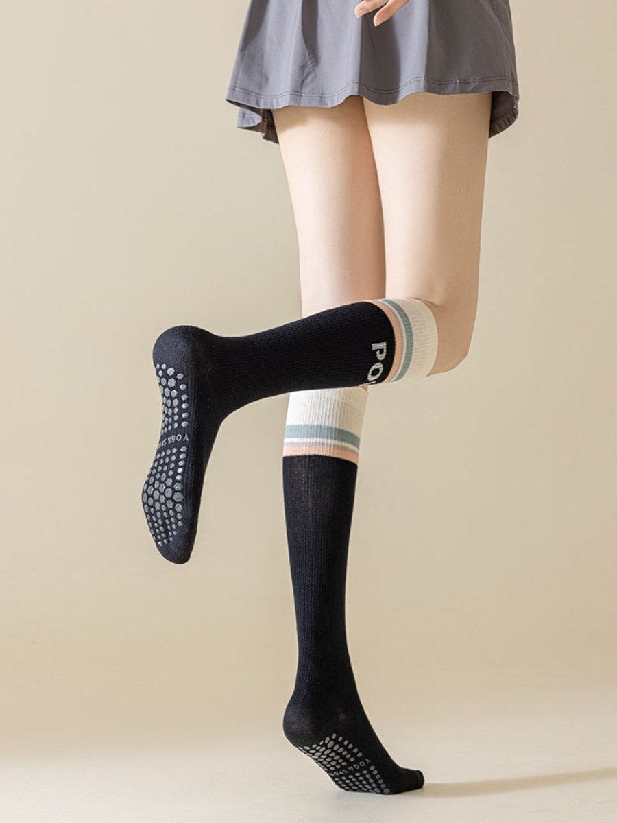 Professional exercise muscles can compress sock calving yoga ropes