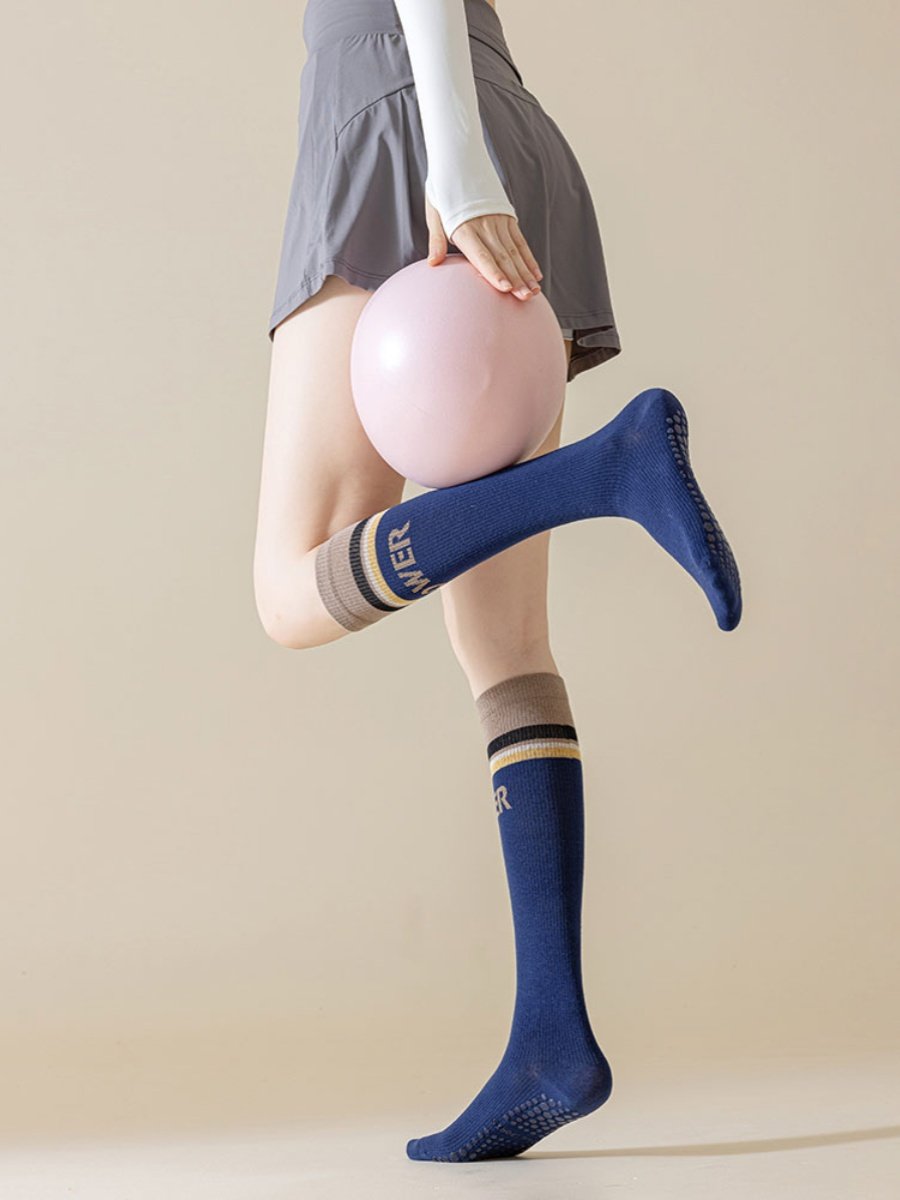 Professional exercise muscles can compress sock calving yoga ropes