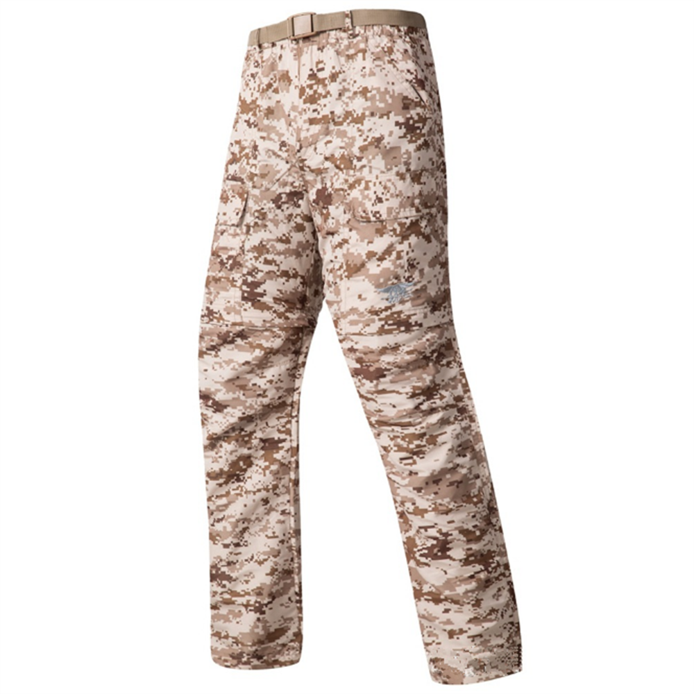 Men's Women Hiking Pants Cargo Removable Outdoor Sport Quick Dry Trousers