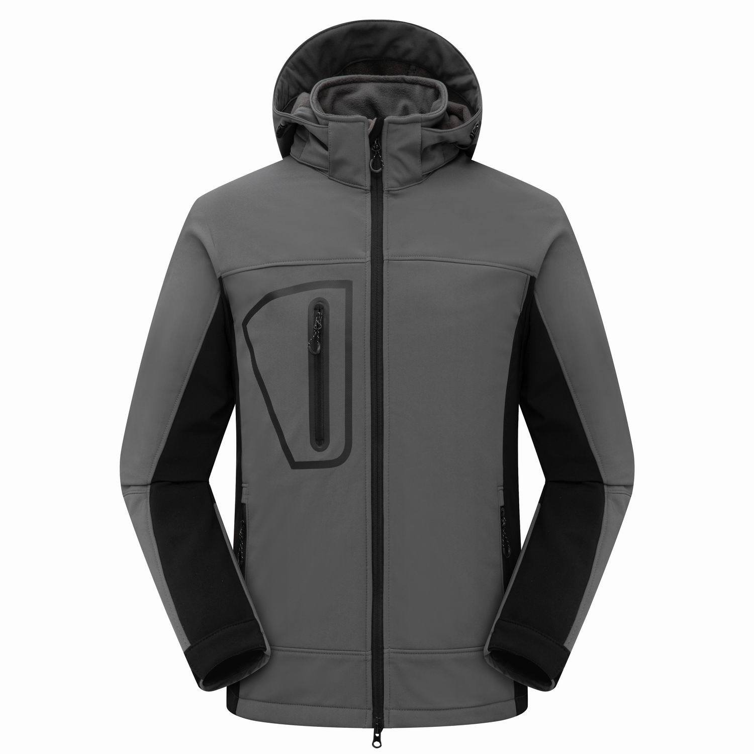 2025 Wholesale New Arrival Red Color Men's Windbreaker Waterproof Outdoor Soft shell Climbing Hiking Skiing Jacket for Men